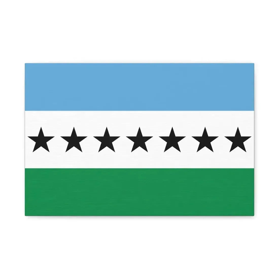 Flag of Nueva Loja Ecuador - Canvas Wall Art - The Sticker Space