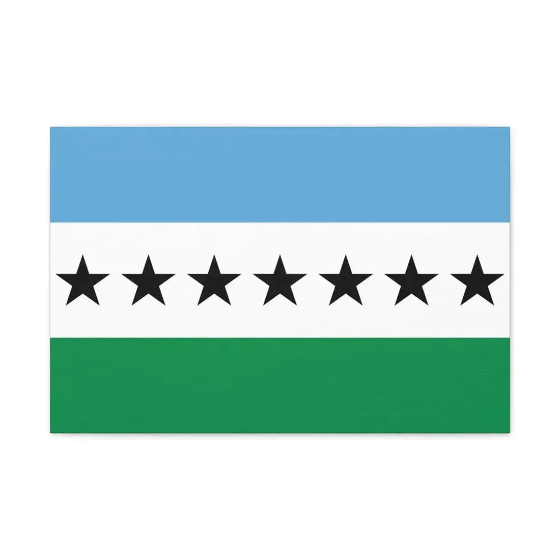 Flag of Nueva Loja Ecuador - Canvas Wall Art - The Sticker Space