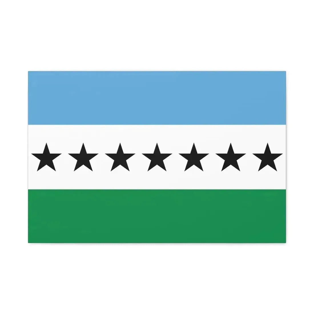 Flag of Nueva Loja Ecuador - Canvas Wall Art - The Sticker Space