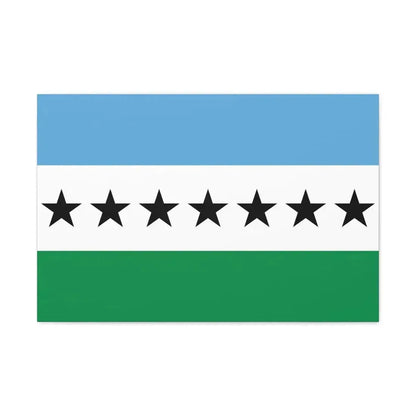 Flag of Nueva Loja Ecuador - Canvas Wall Art - The Sticker Space