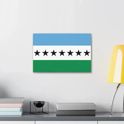 Flag of Nueva Loja Ecuador - Canvas Wall Art - The Sticker Space
