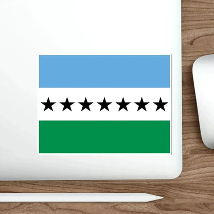 Flag of Nueva Loja Ecuador STICKER Vinyl Die-Cut Decal - The Sticker Space