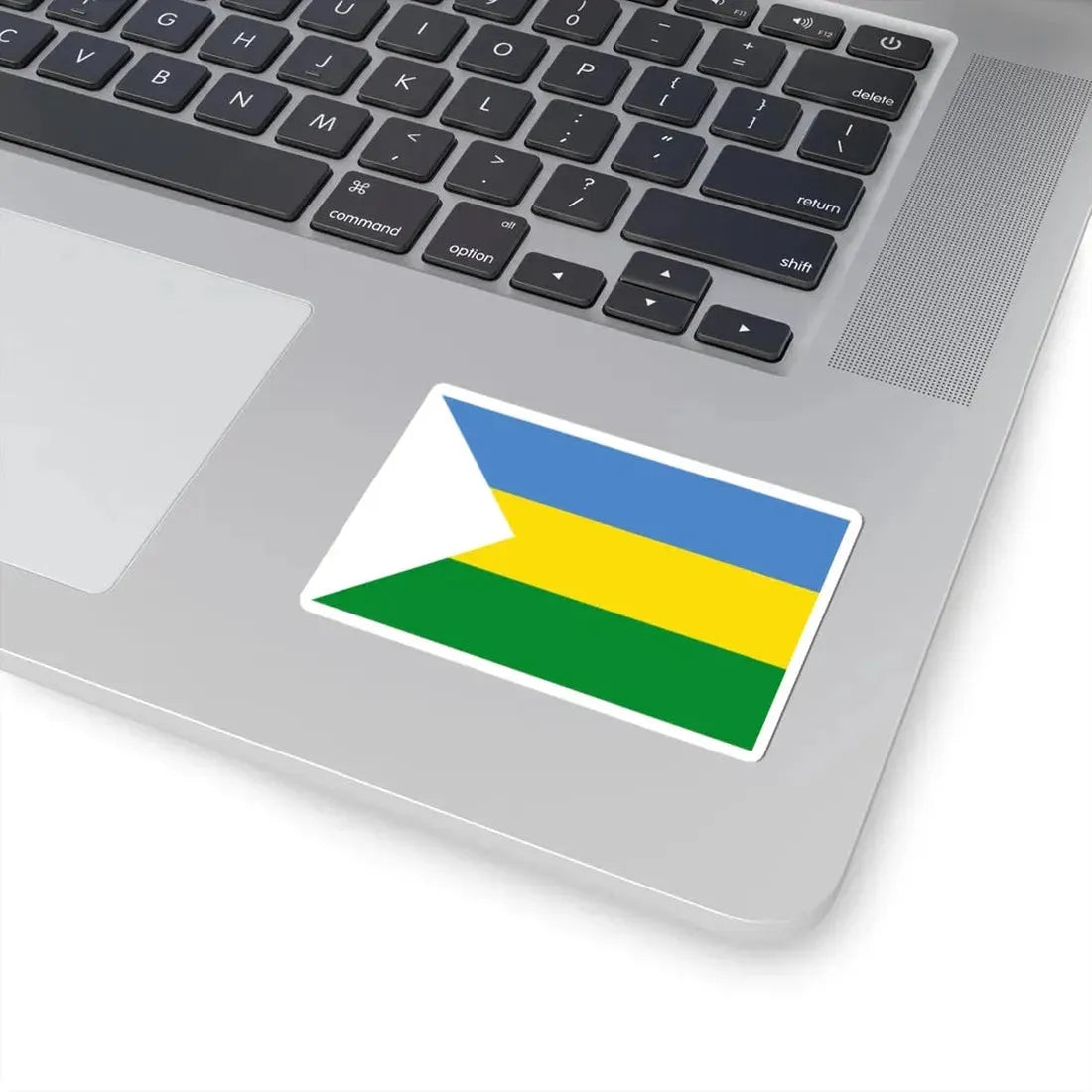 Flag of Nuevo Chimbote (Peru) STICKER Vinyl Kiss-Cut Decal - The Sticker Space