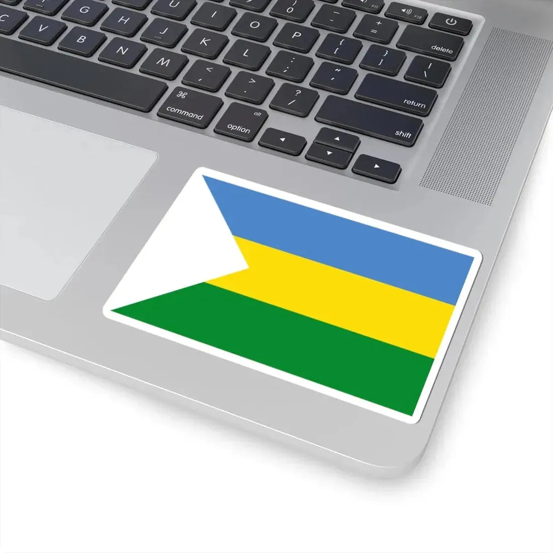 Flag of Nuevo Chimbote (Peru) STICKER Vinyl Kiss-Cut Decal - The Sticker Space