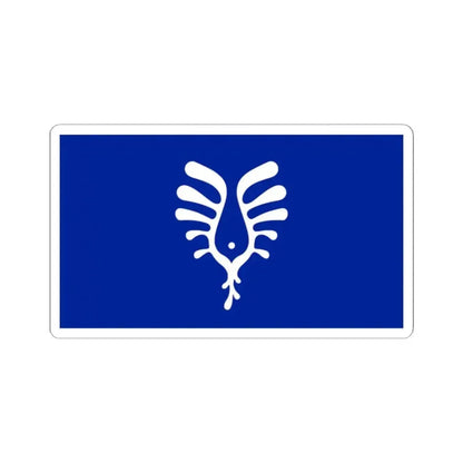 Flag of Nunavik Thomassie Mangiok (Canada) STICKER Vinyl Kiss-Cut Decal 2 Inch White - The Sticker Space