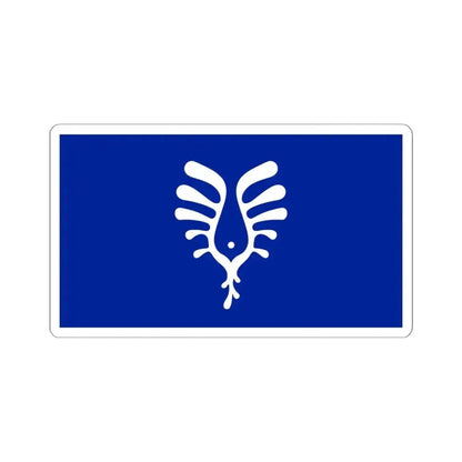 Flag of Nunavik Thomassie Mangiok (Canada) STICKER Vinyl Kiss-Cut Decal 4 Inch White - The Sticker Space