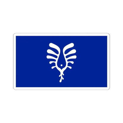 Flag of Nunavik Thomassie Mangiok (Canada) STICKER Vinyl Kiss-Cut Decal 6 Inch White - The Sticker Space