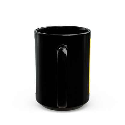 Flag of Nunavut Canada - Black Coffee Mug-The Sticker Space