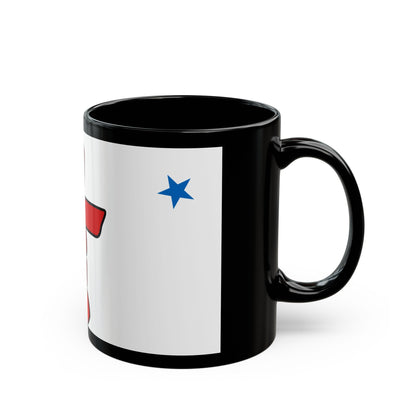 Flag of Nunavut Canada - Black Coffee Mug-The Sticker Space