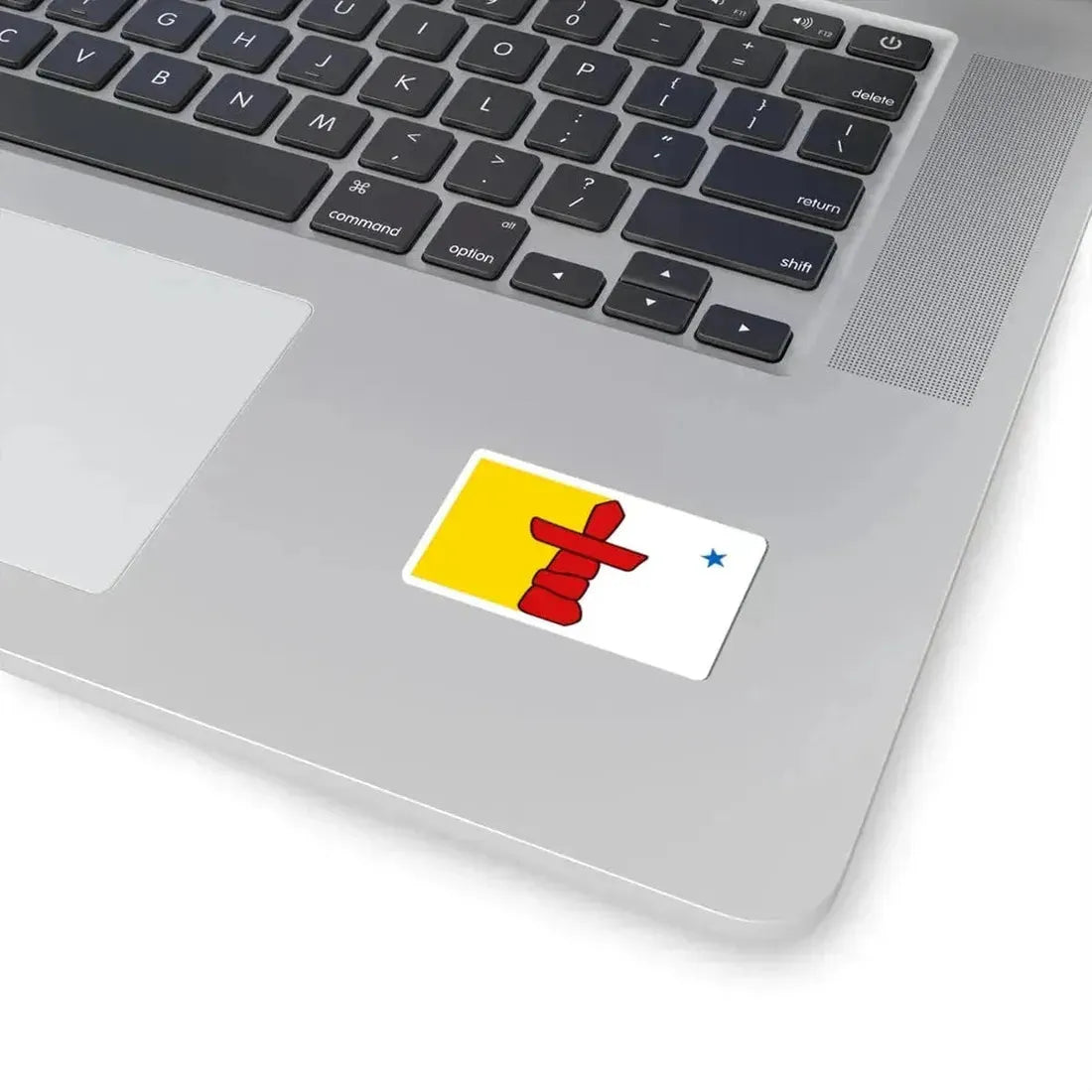Flag of Nunavut Canada - STICKER Vinyl Kiss-Cut Decal - The Sticker Space