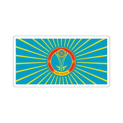 Flag of Nur Sultan Kazakhstan STICKER Vinyl Die-Cut Decal 2 Inch - The Sticker Space