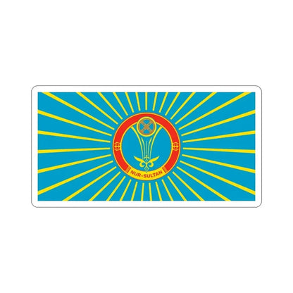 Flag of Nur Sultan Kazakhstan STICKER Vinyl Die-Cut Decal - The Sticker Space