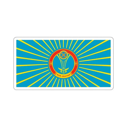 Flag of Nur Sultan Kazakhstan STICKER Vinyl Die-Cut Decal - The Sticker Space