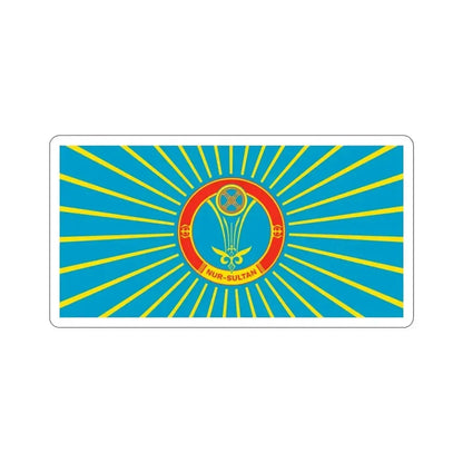 Flag of Nur Sultan Kazakhstan STICKER Vinyl Die-Cut Decal - The Sticker Space