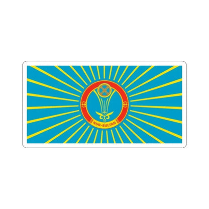 Flag of Nur Sultan Kazakhstan STICKER Vinyl Die-Cut Decal - The Sticker Space