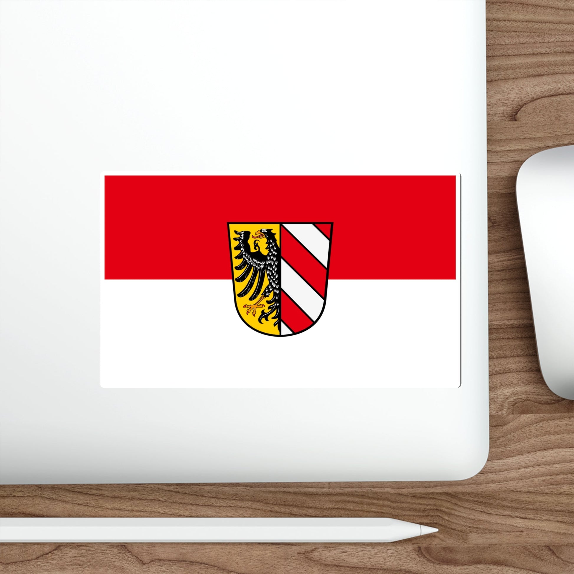 Flag of Nürnberg Germany STICKER Vinyl Die-Cut Decal-The Sticker Space