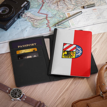 Flag of Nürnberger Land Germany - Passport Holder-3.9" x 5.8"-The Sticker Space