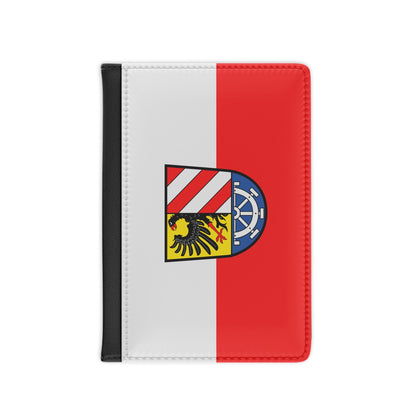 Flag of Nürnberger Land Germany - Passport Holder-3.9" x 5.8"-The Sticker Space