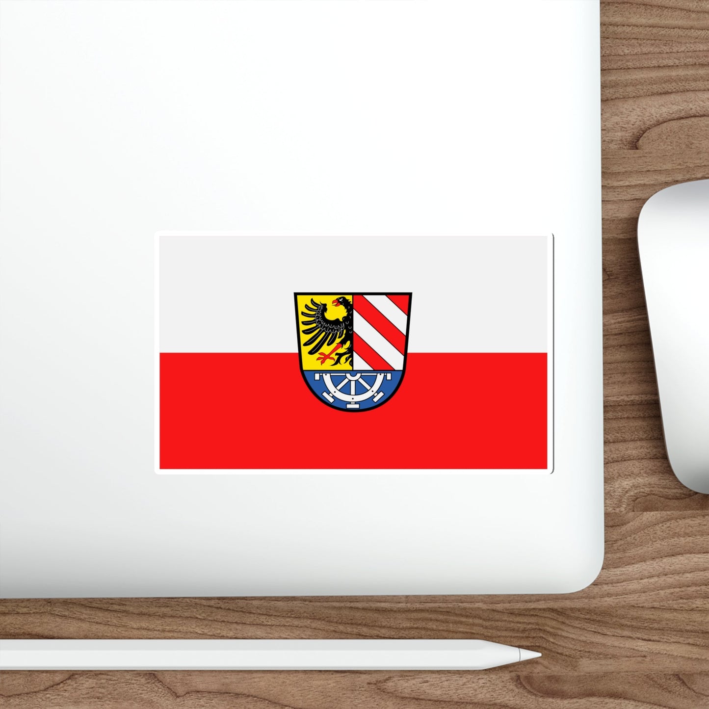 Flag of Nürnberger Land Germany STICKER Vinyl Die-Cut Decal-The Sticker Space