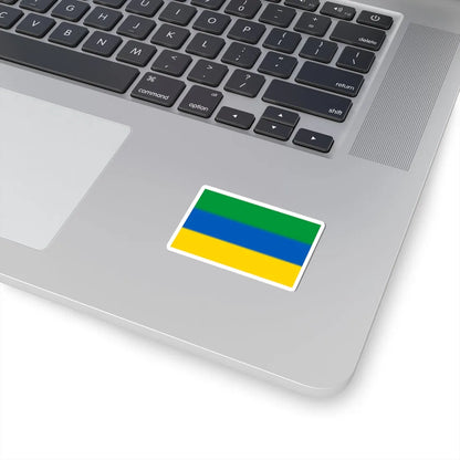Flag of Nyzhnie Luhansk Oblast (Ukraine) STICKER Vinyl Kiss-Cut Decal - The Sticker Space