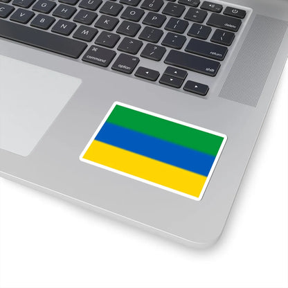 Flag of Nyzhnie Luhansk Oblast (Ukraine) STICKER Vinyl Kiss-Cut Decal - The Sticker Space