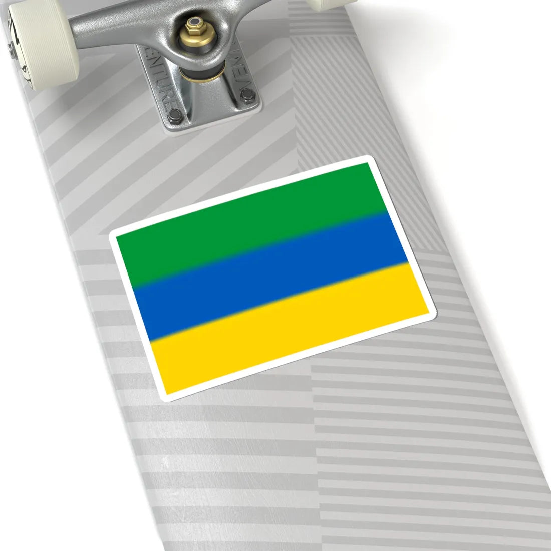 Flag of Nyzhnie Luhansk Oblast (Ukraine) STICKER Vinyl Kiss-Cut Decal - The Sticker Space