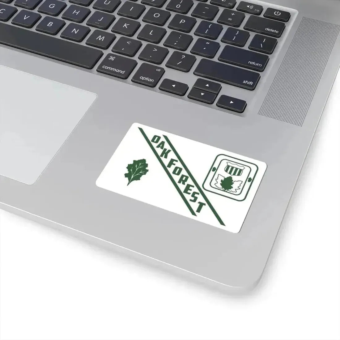 Flag of Oak Forest Illinois (United States) STICKER Vinyl Kiss-Cut Decal - The Sticker Space