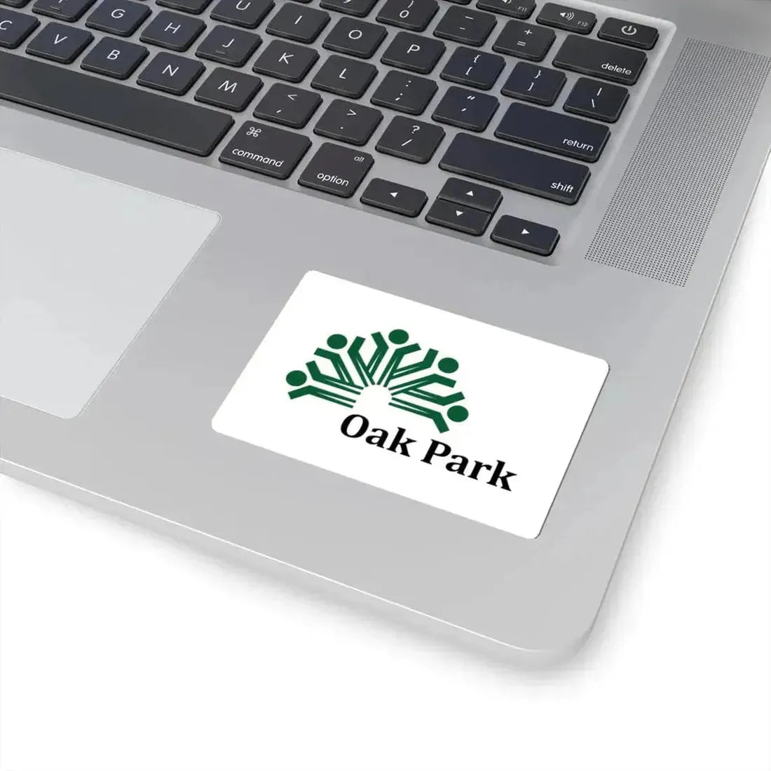 Flag of Oak Park Illinois (United States) STICKER Vinyl Kiss-Cut Decal - The Sticker Space