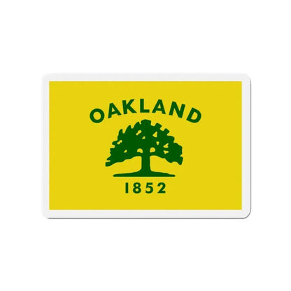 Flag of Oakland California - Refrigerator Magnet - The Sticker Space