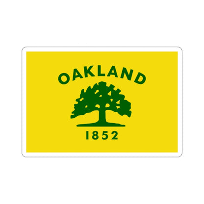 Flag of Oakland California USA STICKER Vinyl Die-Cut Decal-2 Inch-The Sticker Space