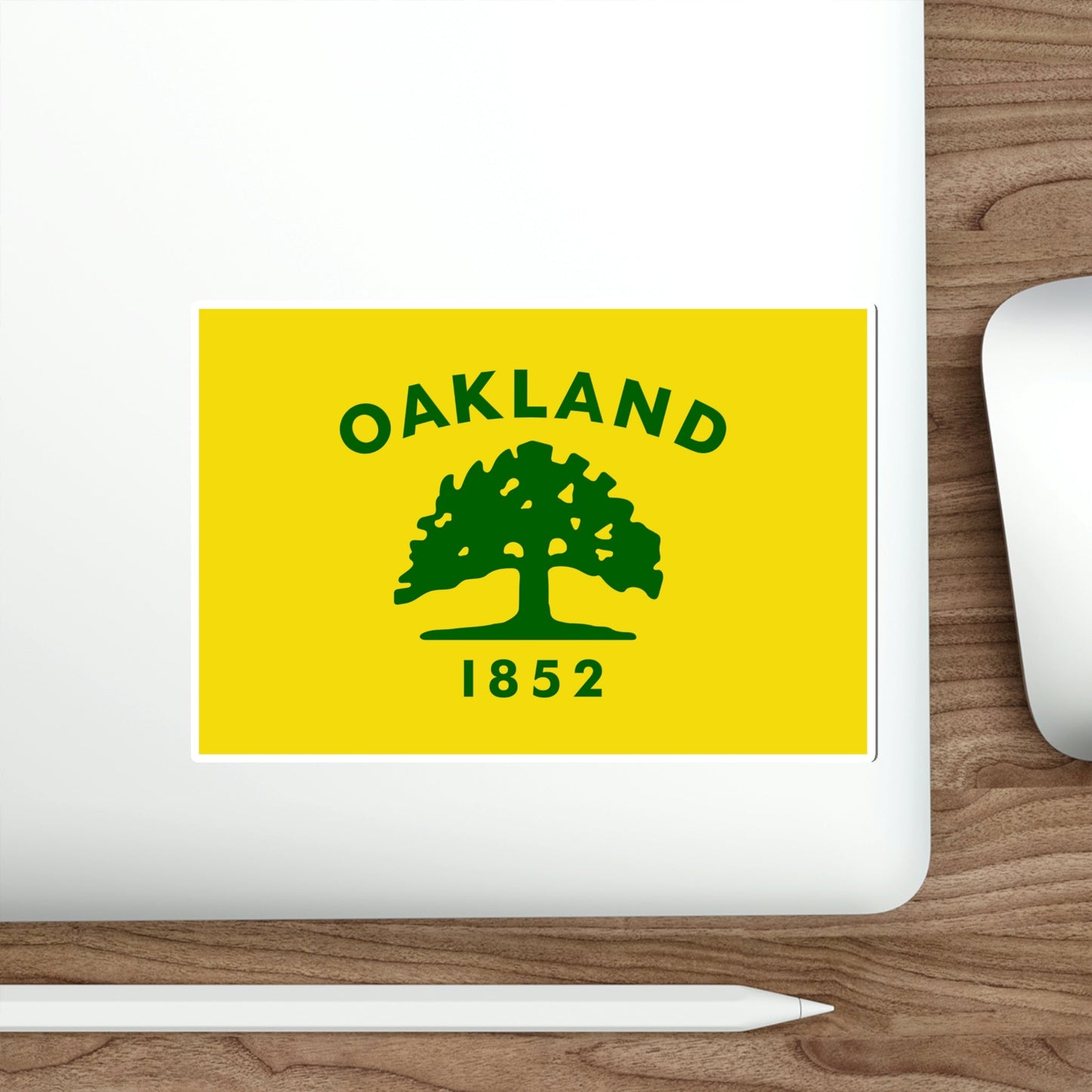 Flag of Oakland California USA STICKER Vinyl Die-Cut Decal-The Sticker Space