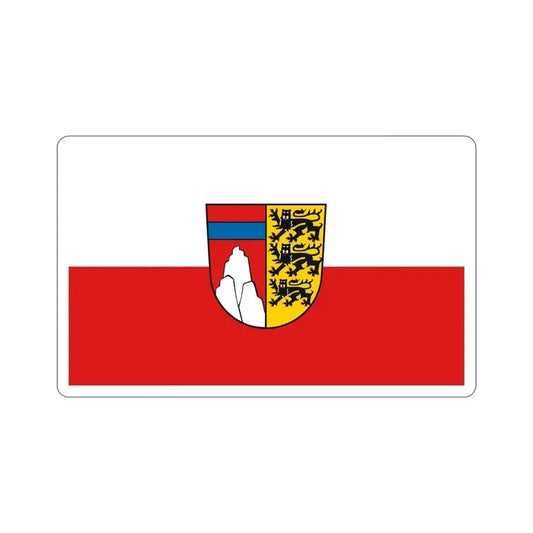 Flag of Oberallgäu Germany STICKER Vinyl Die-Cut Decal 6 Inch - The Sticker Space