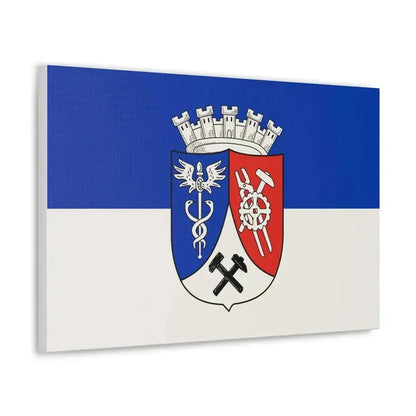 Flag of Oberhausen Germany - Canvas Wall Art - The Sticker Space