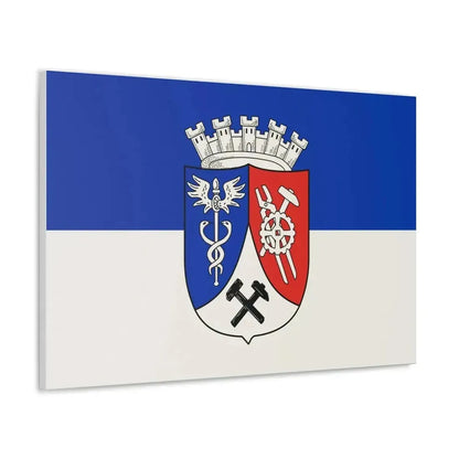 Flag of Oberhausen Germany - Canvas Wall Art - The Sticker Space
