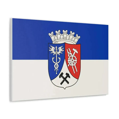 Flag of Oberhausen Germany - Canvas Wall Art - The Sticker Space