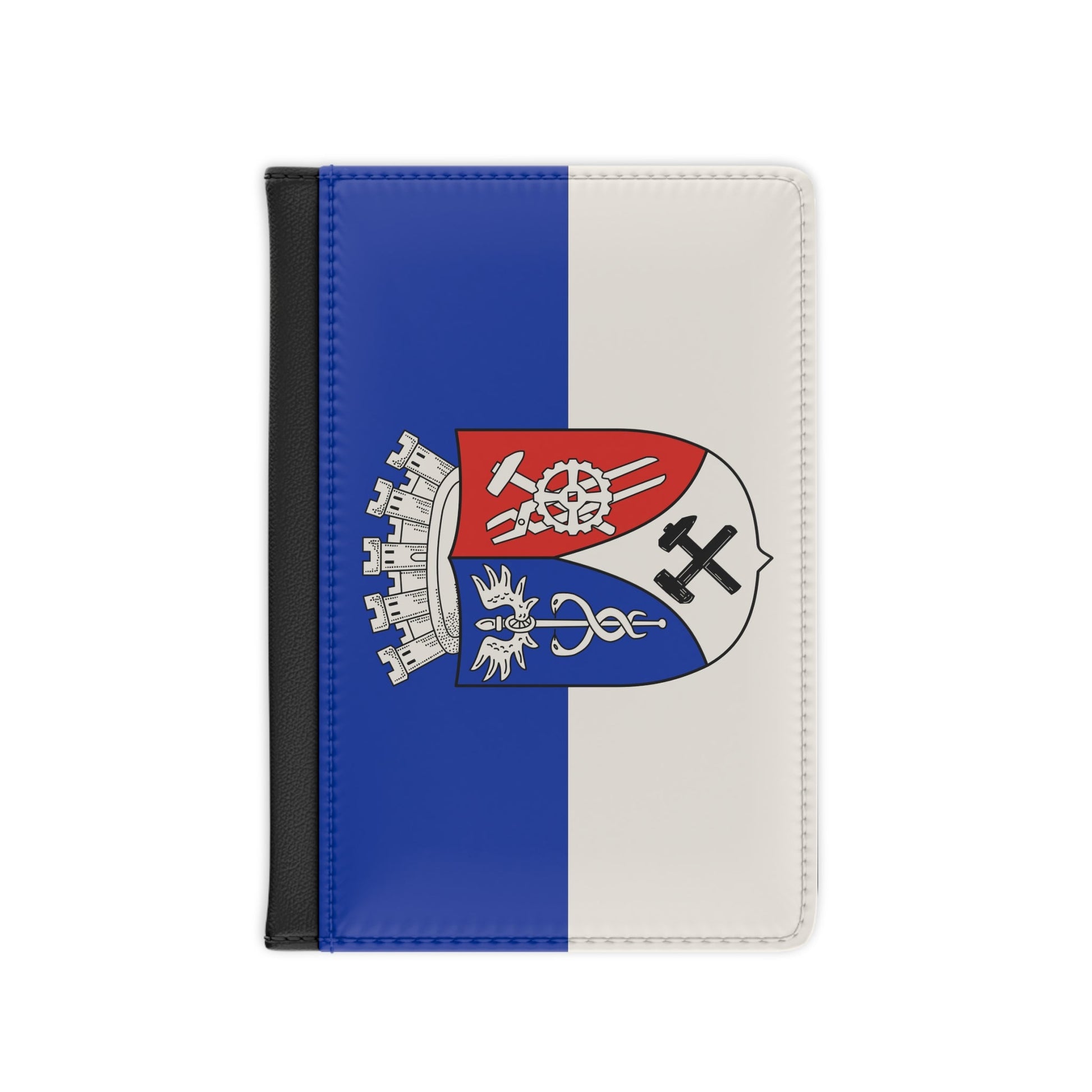 Flag of Oberhausen Germany - Passport Holder-3.9" x 5.8"-The Sticker Space