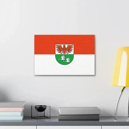 Flag of Oberhavel Germany - Canvas Wall Art - The Sticker Space