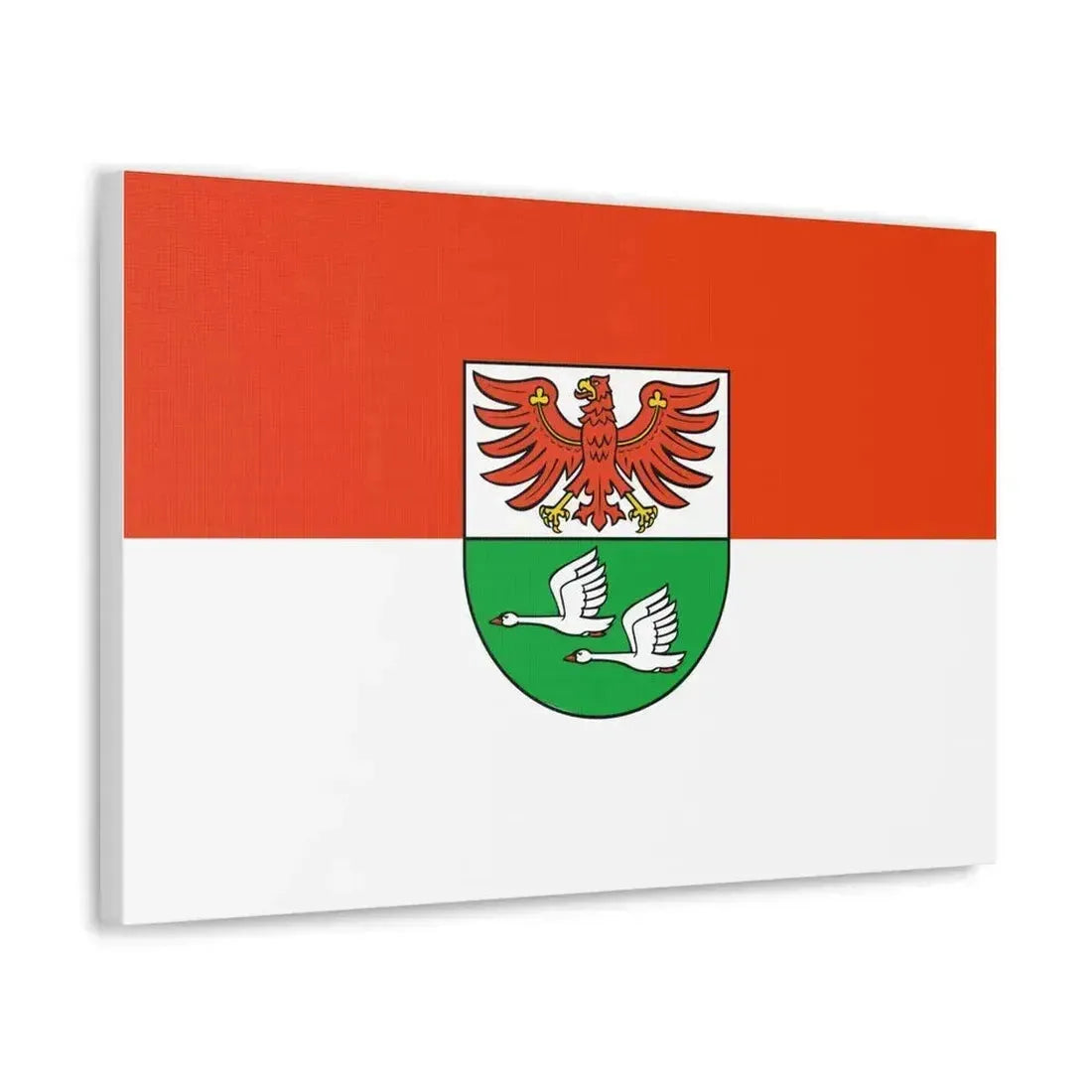 Flag of Oberhavel Germany - Canvas Wall Art - The Sticker Space