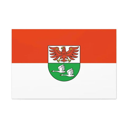 Flag of Oberhavel Germany - Canvas Wall Art - The Sticker Space