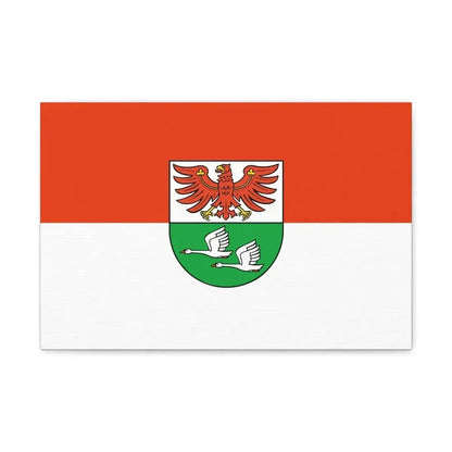 Flag of Oberhavel Germany - Canvas Wall Art - The Sticker Space