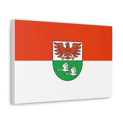 Flag of Oberhavel Germany - Canvas Wall Art - The Sticker Space