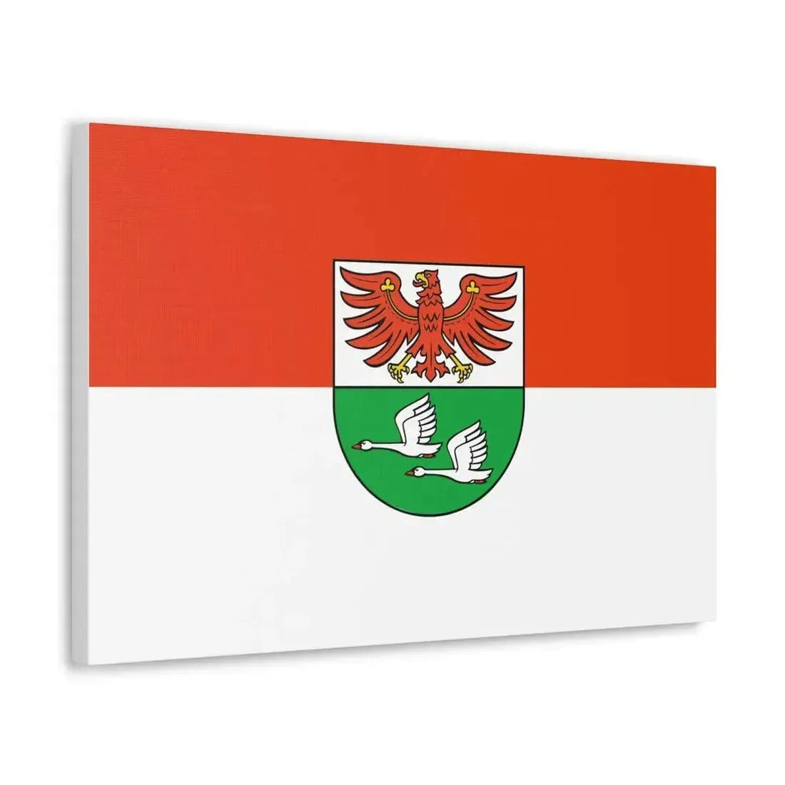 Flag of Oberhavel Germany - Canvas Wall Art - The Sticker Space