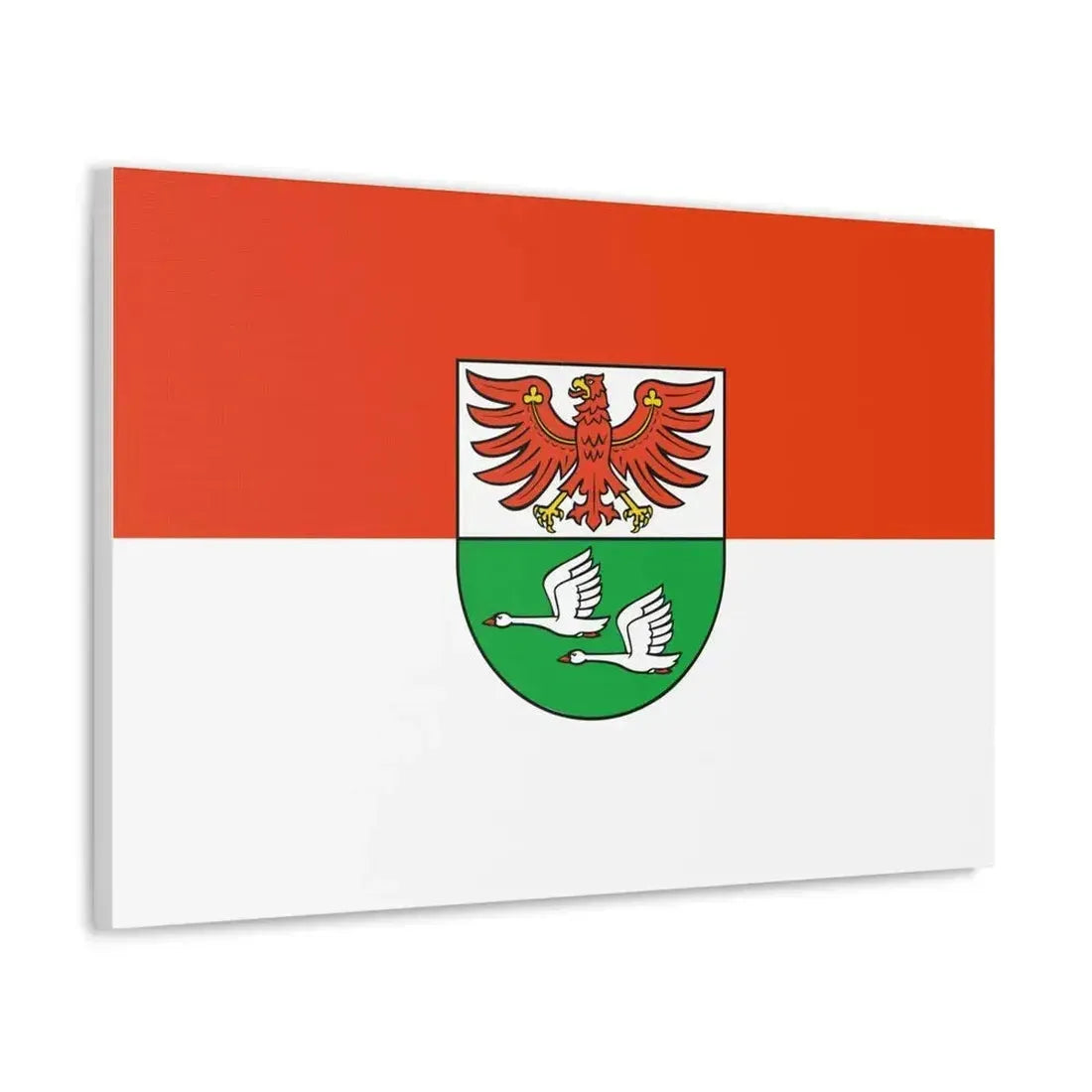 Flag of Oberhavel Germany - Canvas Wall Art - The Sticker Space
