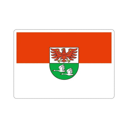 Flag of Oberhavel Germany STICKER Vinyl Die-Cut Decal 6 Inch - The Sticker Space