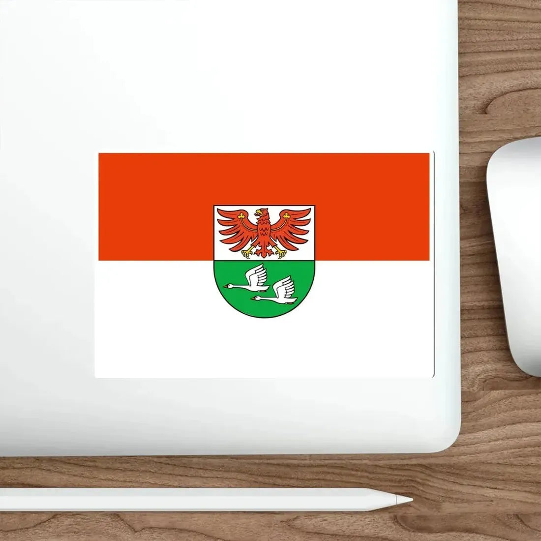 Flag of Oberhavel Germany STICKER Vinyl Die-Cut Decal - The Sticker Space