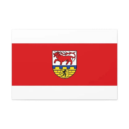 Flag of Oberspreewald Lausitz Germany - Canvas Wall Art - The Sticker Space
