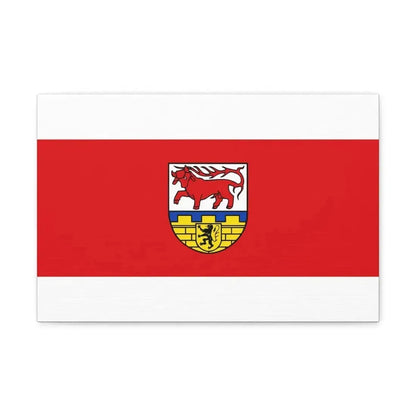 Flag of Oberspreewald Lausitz Germany - Canvas Wall Art - The Sticker Space