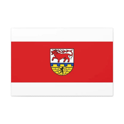 Flag of Oberspreewald Lausitz Germany - Canvas Wall Art - The Sticker Space