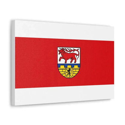 Flag of Oberspreewald Lausitz Germany - Canvas Wall Art - The Sticker Space