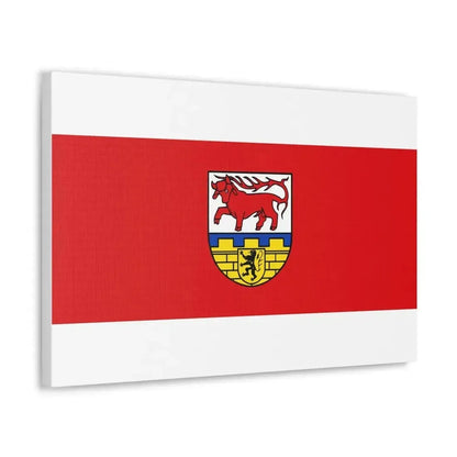 Flag of Oberspreewald Lausitz Germany - Canvas Wall Art - The Sticker Space